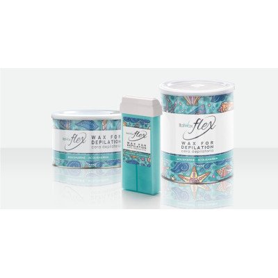24x100g Aquamarina - Roll on vax - Flex - Italwax