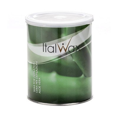 6x800g Aloe Vera - Varmt Vax Burk - Italwax