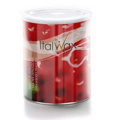 800g Jordgubb - Varmt Vax Burk - Italwax 800g Jordgubb - Varmt Vax Burk - Italwax