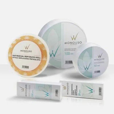 100st Depilation strips för vaxning - Monouso - Italwax 100st Depilation strips för vaxning - Monouso - Italwax