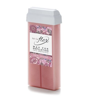 100g Rose Oil - Roll on vax - Flex - Italwax
