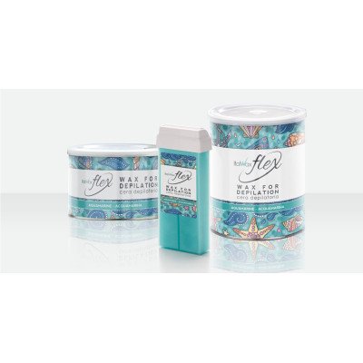 100g Aquamarina - Roll on vax - Flex - Italwax