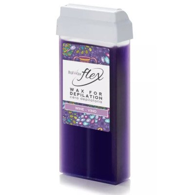 100g Wine - Roll on vax - Flex - Italwax