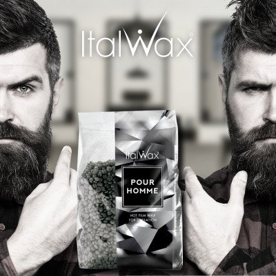 1kg Pour Homme - För män - Vax i flingor (Filmvax) - Italwax 1kg Pour Homme - För män - Vax i flingor (Filmvax) - Italwax