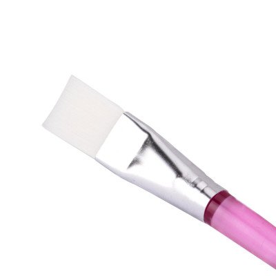 Paraffin / Mask - Borste - Rosa / Vit
