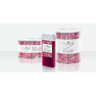 100g Raspberry - Roll on vax - Flex - Italwax