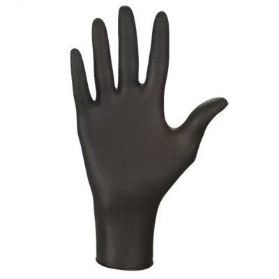 100st Handskar Nitril - Storlek: L - Svart