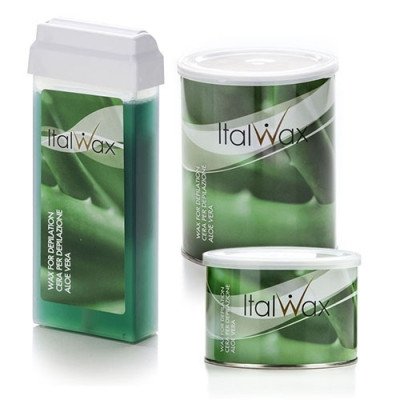 24x100gAloe Vera - Roll on vax - Italwax