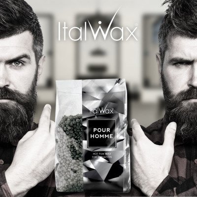 10x1kg Pour Homme - För män - Vax i flingor (Filmvax) - Italwax