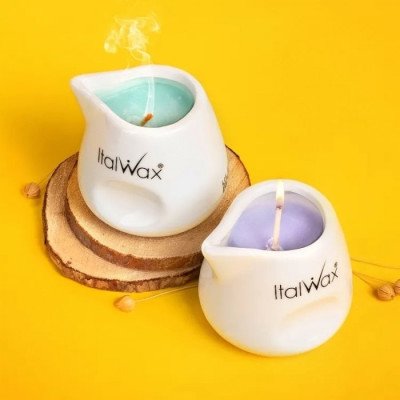 12x75ml Massageljus - Sandal Wood - Nirvana - Italwax 
