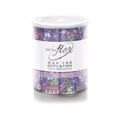 800g Flex - Wine - Varmt Vax Burk - Italwax 800g Flex - Wine - Varmt Vax Burk - Italwax