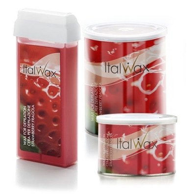 24x100g Strawberry - Roll on vax - Italwax